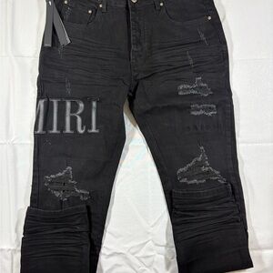 Black Amiri Jeans